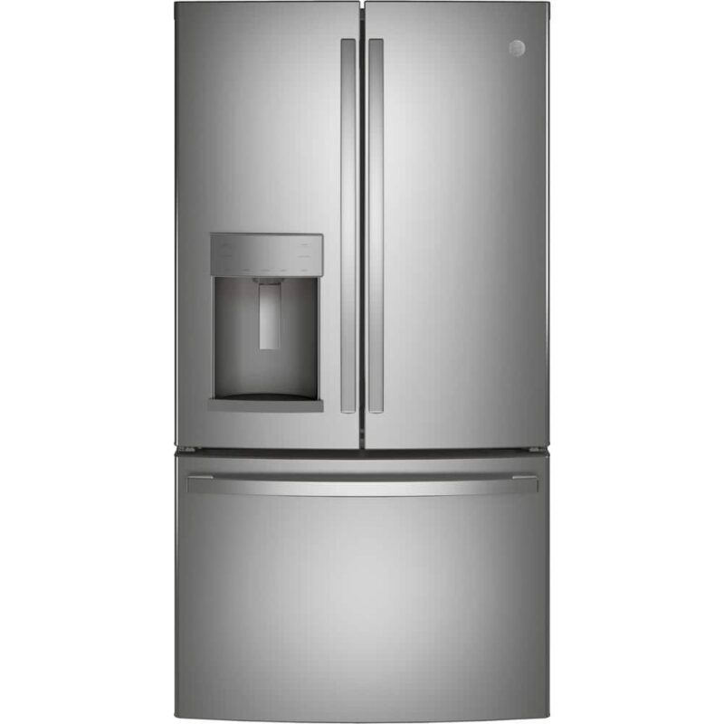 GFE28GYNFS-1 GFE28GYNFS 1 27.7 cu. ft. French Door Refrigerator in Fingerprint Resistant Stainless Steel, ENERGY STAR