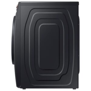 7.5 cu. ft. Smart Electric Dryer in Brushed Black with Steam Sanitize+ and Sensor Dry