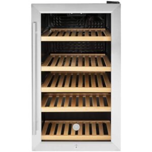 31-Bottle Beverage Cooler in Stainless Steel