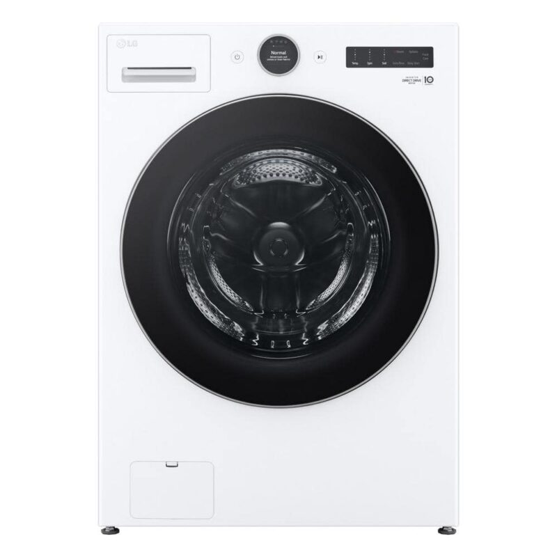 WM5500HWA WM5500HWA 4.5 cu. ft. Stackable Smart Front Load Washer in White with AI Digital Dial, Steam and TurboWash360