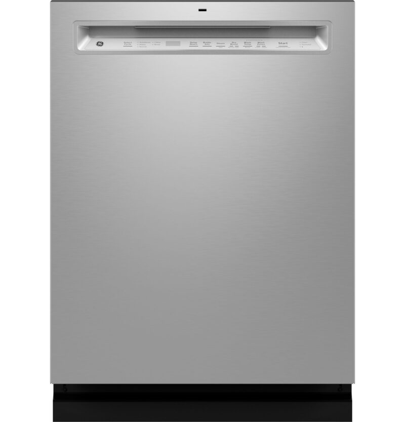 GDF670SYVFS GDF670SYVFS GE® ENERGY STAR® Fingerprint Resistant Front Control with Stainless Steel Interior Dishwasher with Sanitize Cycle