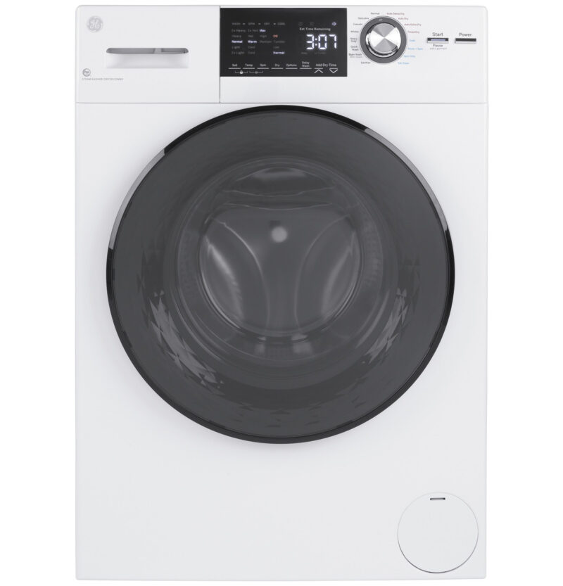 GFQ14ESSNWW GFQ14ESSNWW GE® 24" 2.4 cu. ft.Capacity Front Load Washer/Condenser Dryer Combo