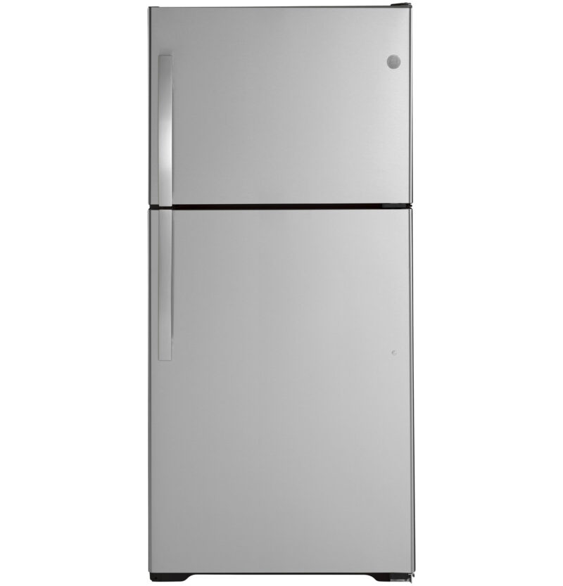 GIE19JSNRSS GE® ENERGY STAR® 19.2 Cu. Ft. Top-Freezer Refrigerator