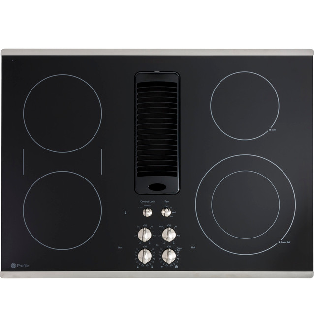 PP9830SRSS PP9830SRSS GE Profile™ 30" Downdraft Electric Cooktop