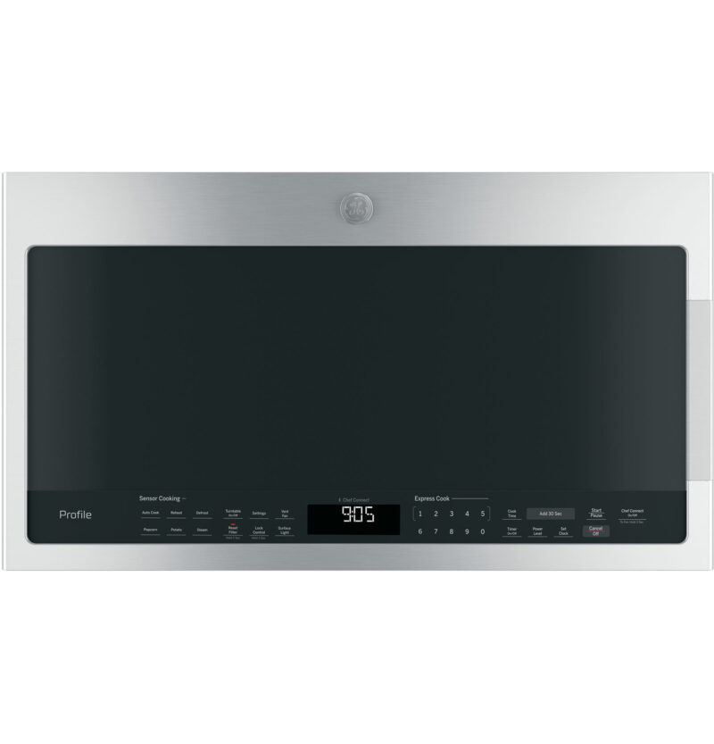 PVM9005SJSS PVM9005SJSS GE Profile™ 2.1 Cu. Ft. Over-the-Range Sensor Microwave Oven